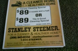 Stanley Steemer Direct Mail