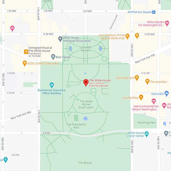 Variable property map image for real estate direct mail